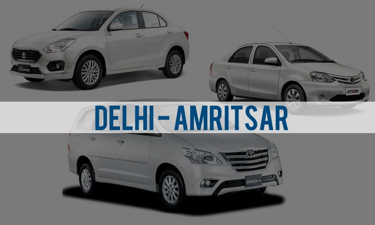 Delhi  to Amritsar Taxi